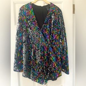 Sequin Romper